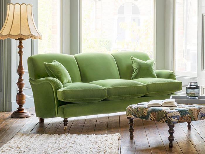 Kentwell 3 Hump 3 Seater Sofa in Napoli Grass